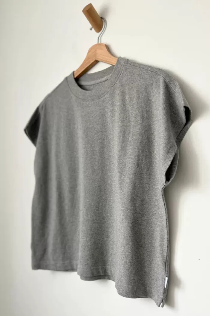 Tops | LE BON SHOPPE Jeanne Tee Heather Grey