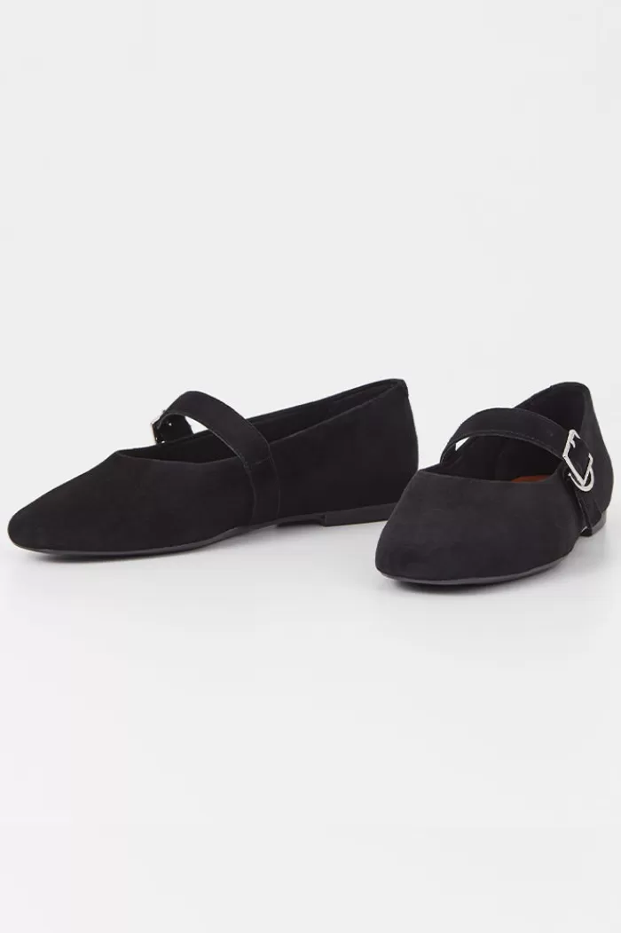 Shoes | VAGABOND Jolin Mary Jane Black Suede