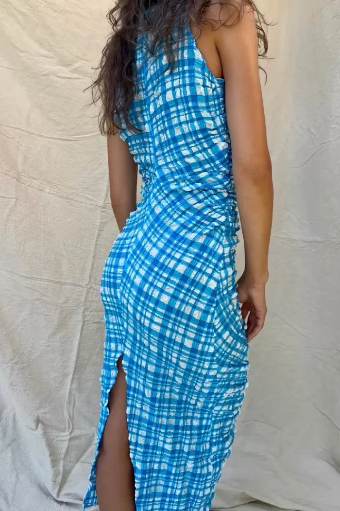 Dresses | WRAY Josephine Dress Ocean Gingham