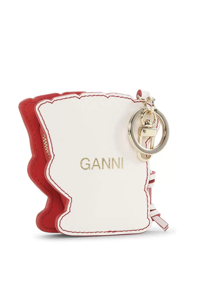 Handbags | GANNI Kitten Zipped Coin Purse Egret