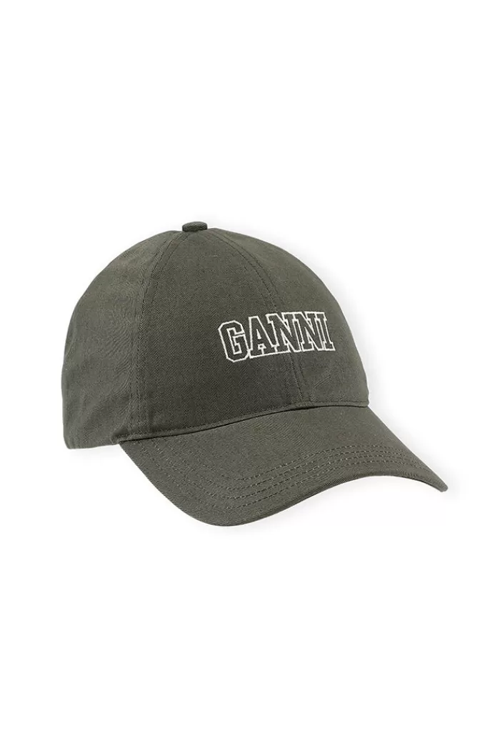 Hats & Scarves | GANNI Logo Hat Kalamata