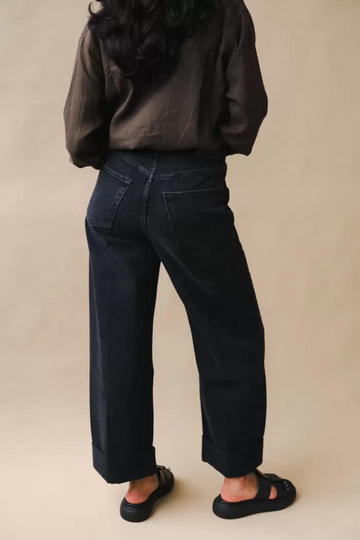 Pants & Bottoms | AGOLDE Luna High Rise Pieced Taper Jean 27.5" Void