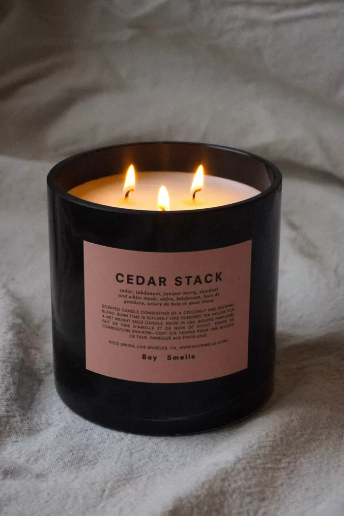 Candles & Scents | BOY SMELLS Magnum Candle Cedar Stack