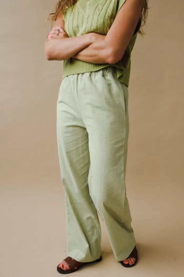 Pants & Bottoms | RITA ROW Marianne Trousers Green