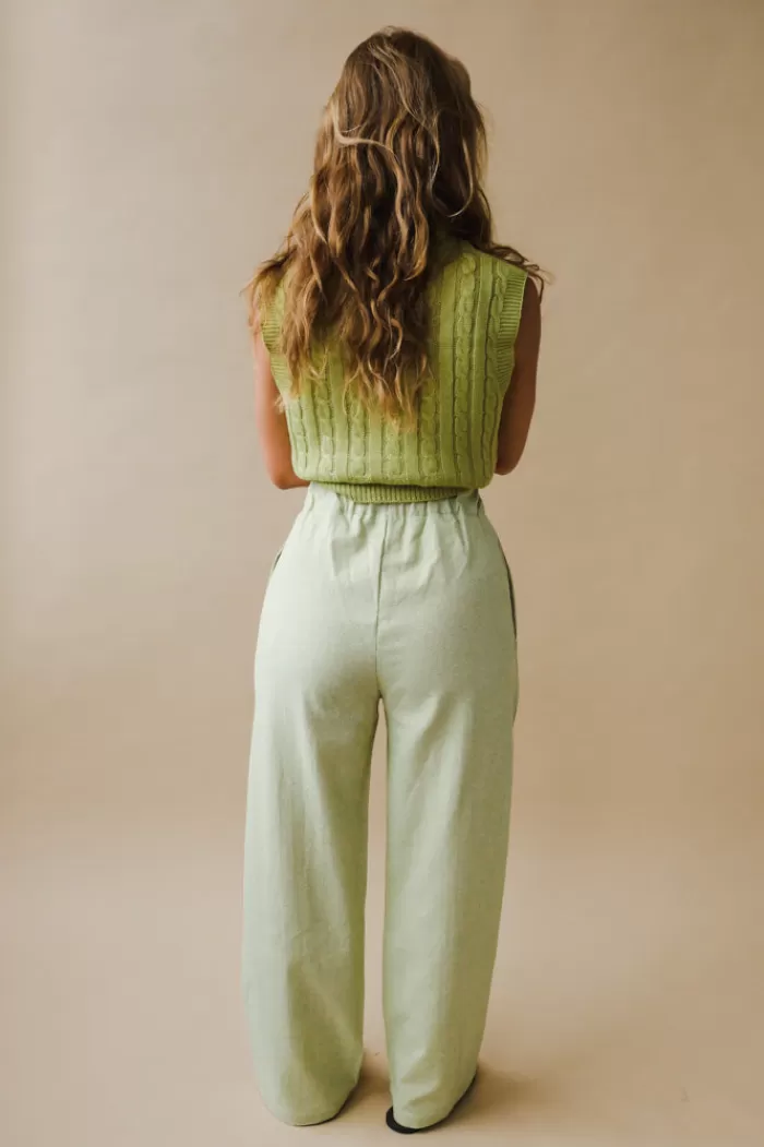 Pants & Bottoms | RITA ROW Marianne Trousers Green