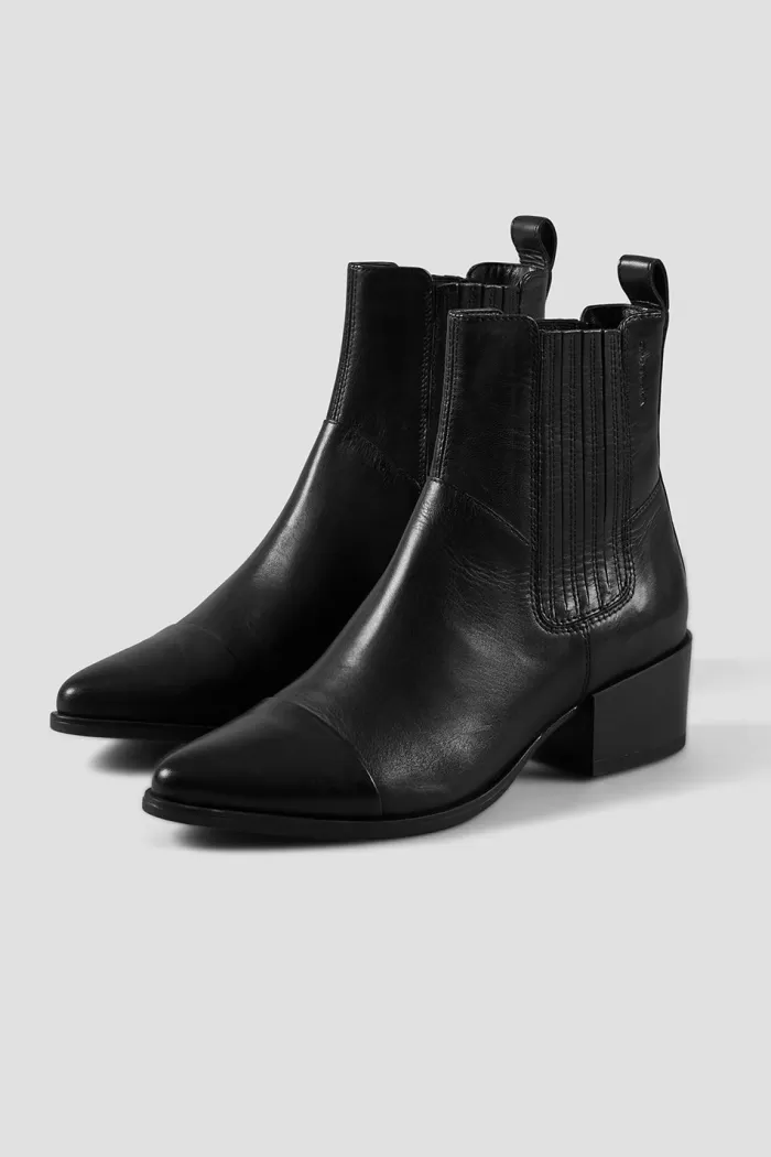 Shoes | VAGABOND Marja Leather Boots Black