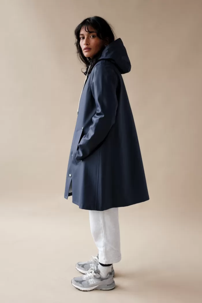 Rain Coats & Outerwear | STUTTERHEIM Mosebacke Rain Jacket Navy