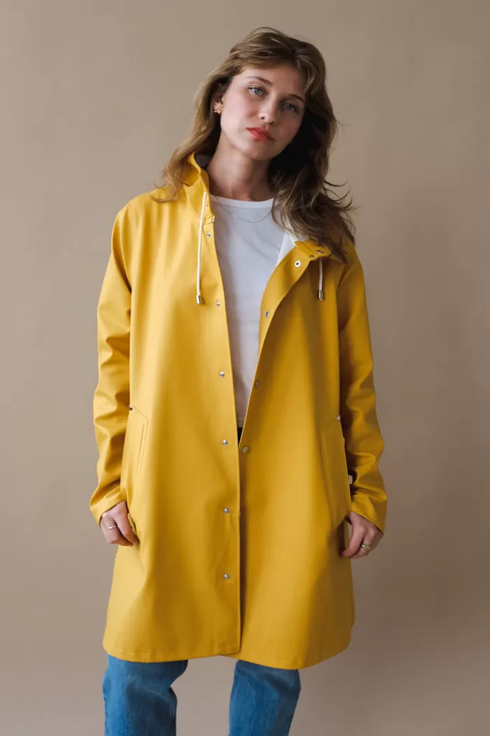 Rain Coats & Outerwear | STUTTERHEIM Mosebacke Rain Jacket Warm Honey