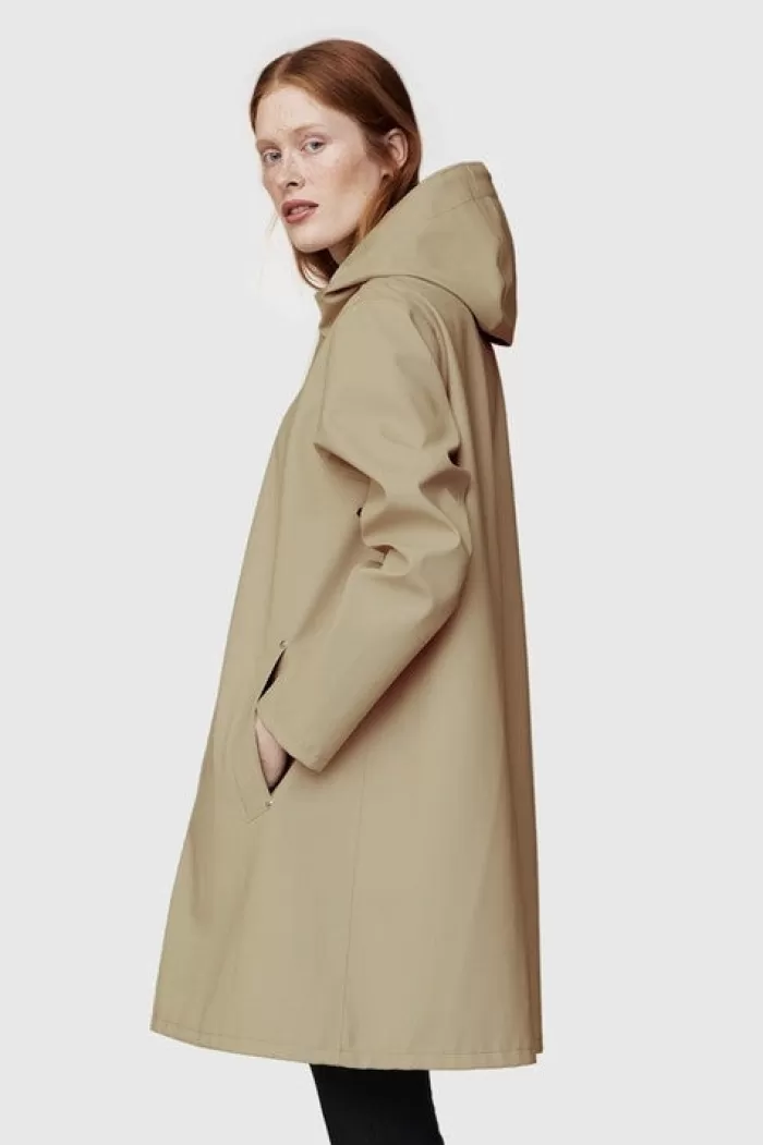 Rain Coats & Outerwear | STUTTERHEIM Mosebacke Rain Jacket Sand Sand Tan