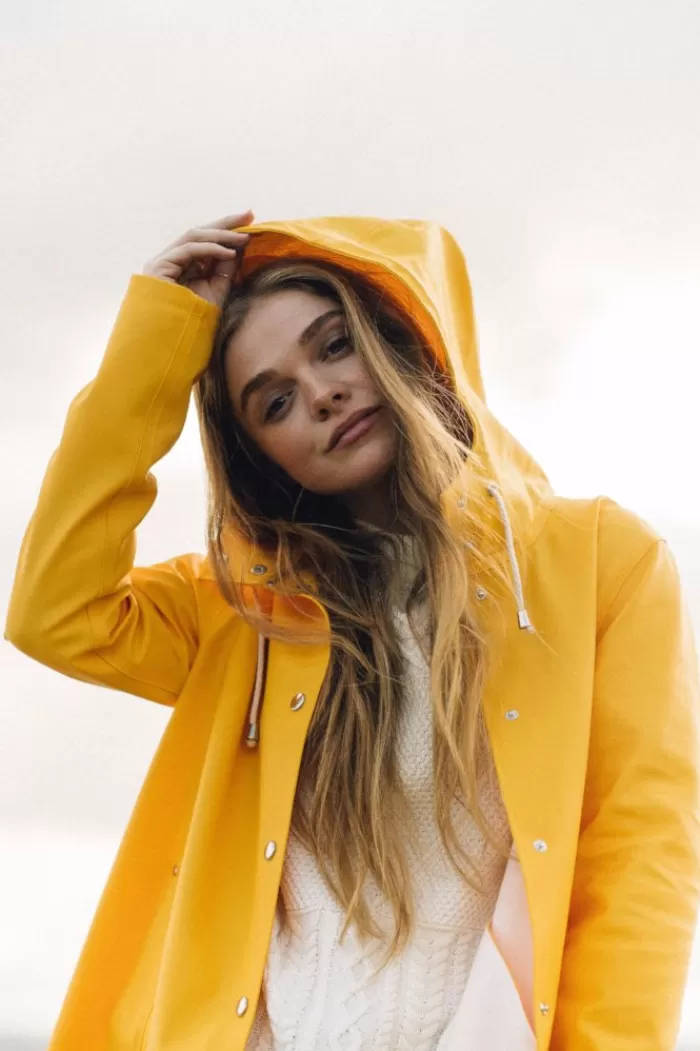 Rain Coats & Outerwear | STUTTERHEIM Mosebacke Rain Jacket Yellow