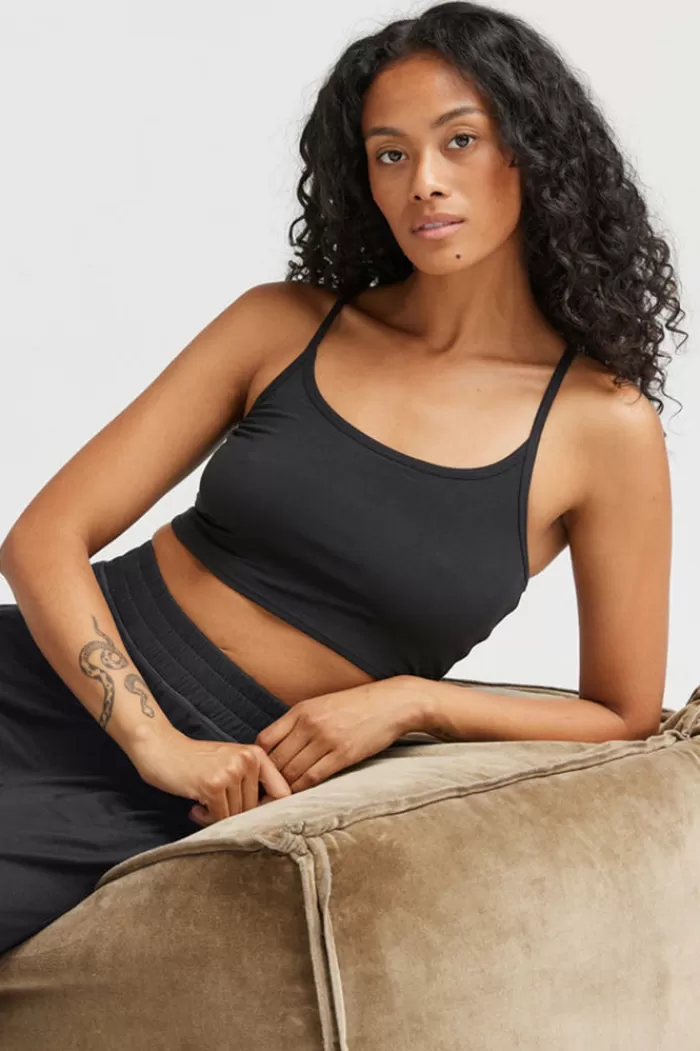 Bralettes&Underwear | RICHER POORER Night Knit Bra Top Black