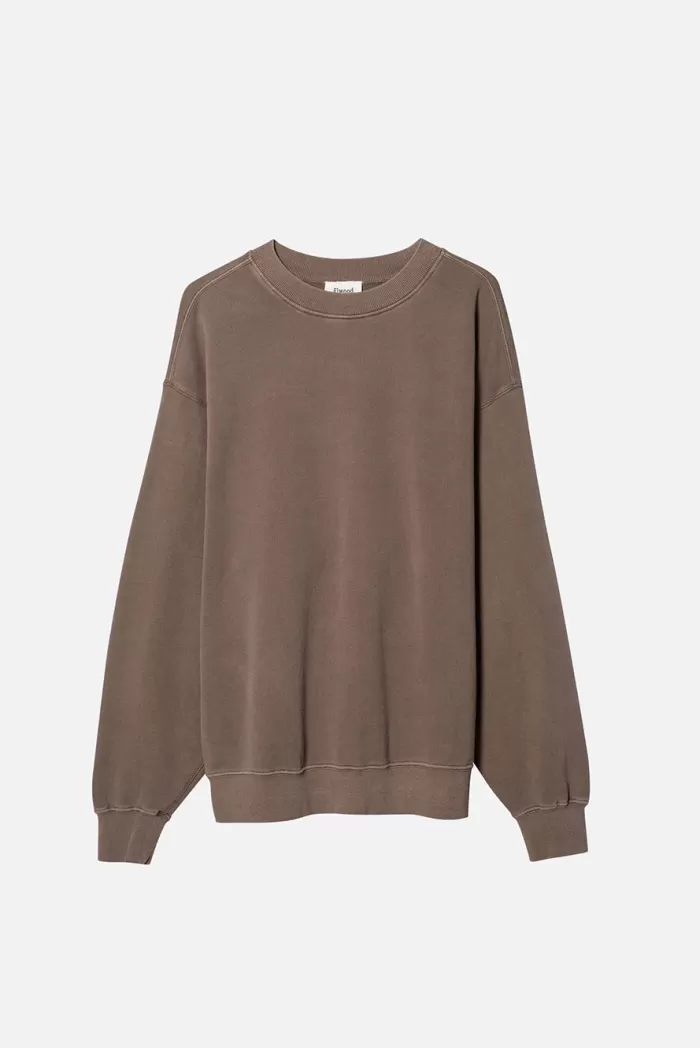 Sweaters & Knits | ELWOOD Oversized Core Crewneck Vintage Brown