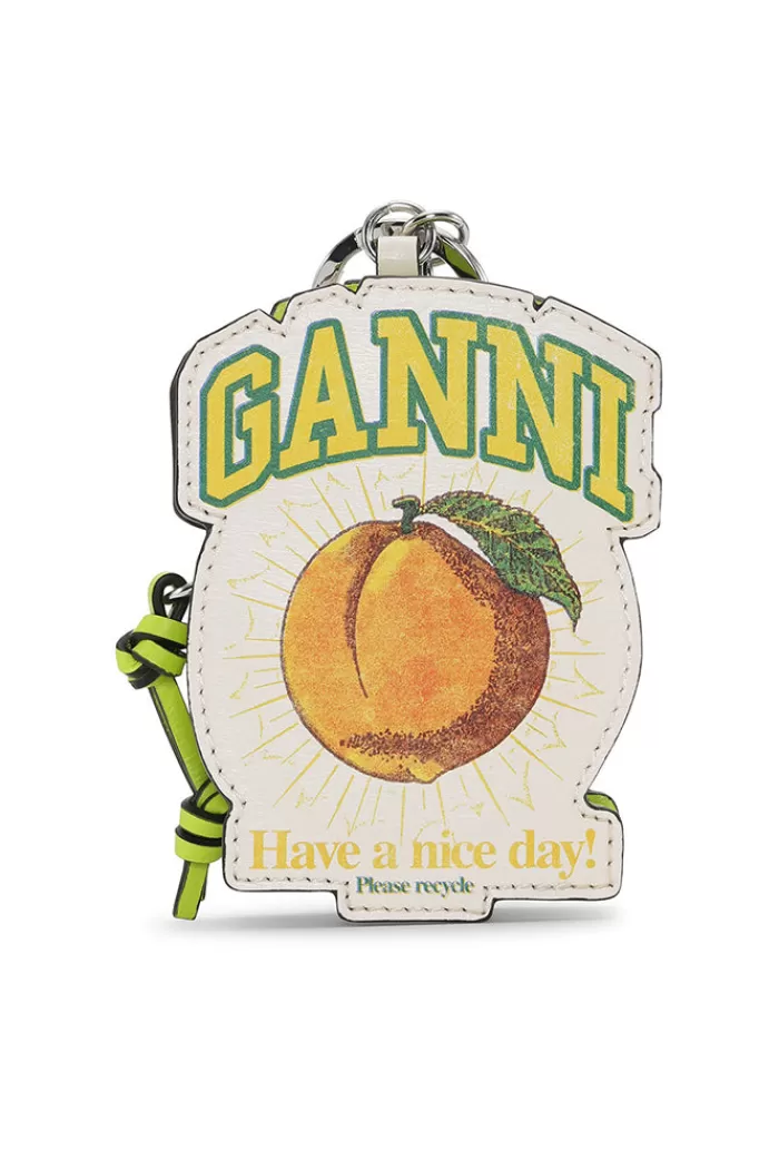 Handbags | GANNI Peach Zipped Coin Purse Egret