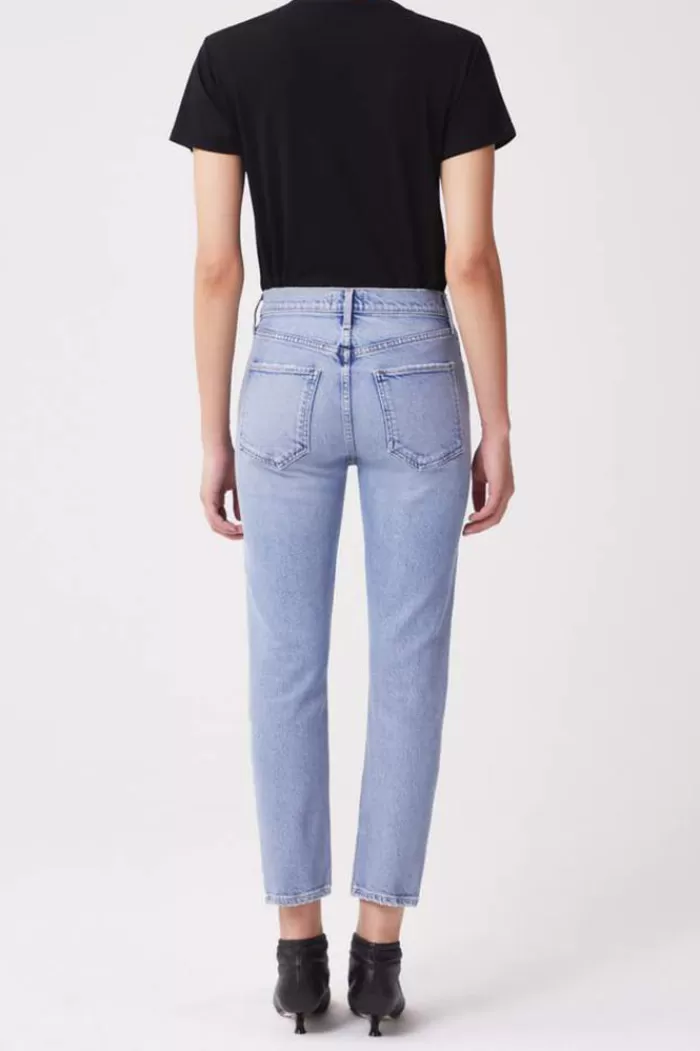 Pants & Bottoms | AGOLDE Riley Hi Rise Crop Shiver