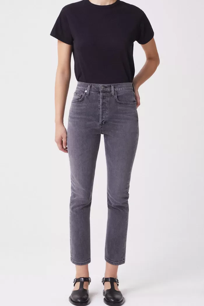 Pants & Bottoms | AGOLDE Riley Hi Rise Crop Sector