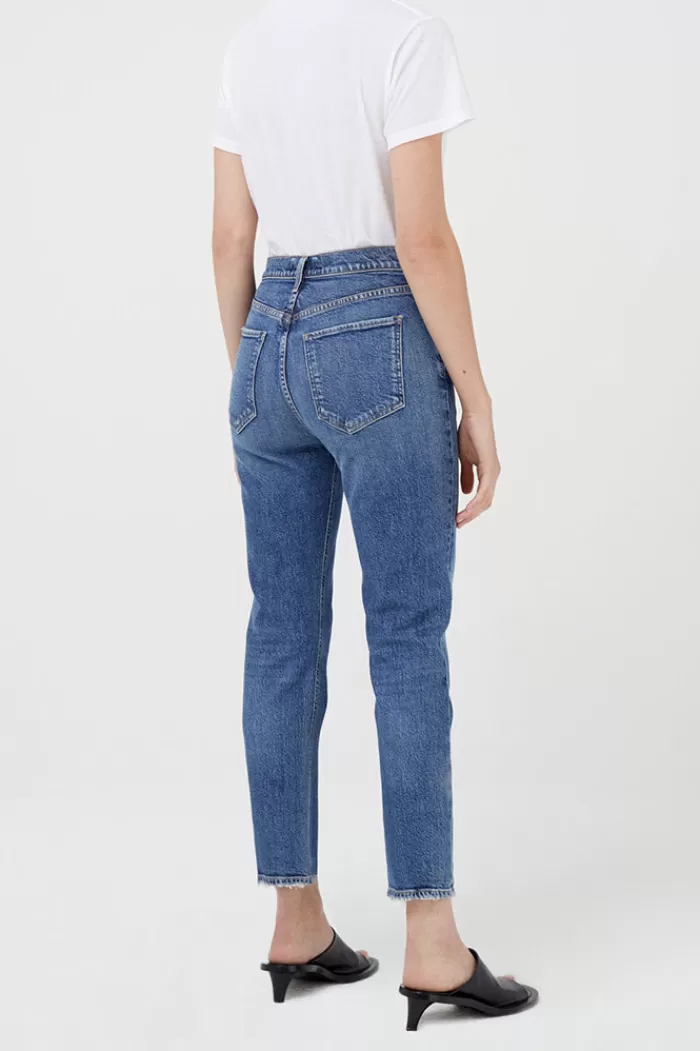 Pants & Bottoms | AGOLDE Riley Hi Rise Crop Silence