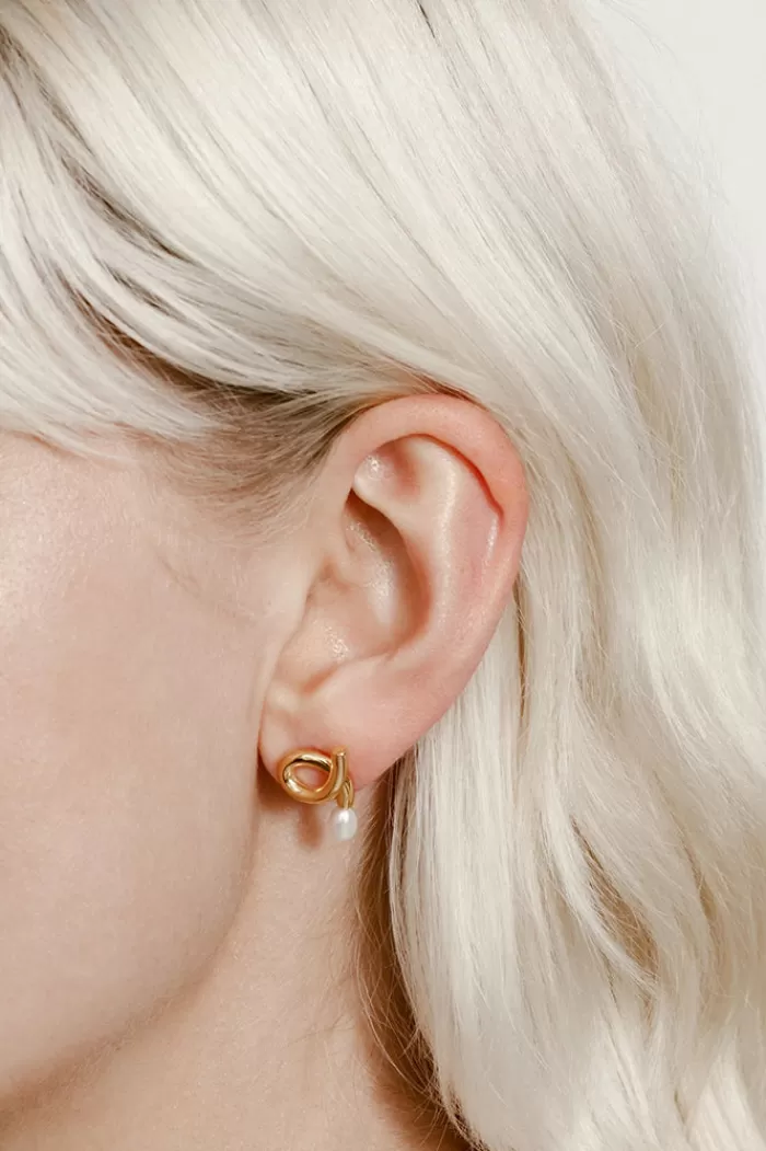 Earrings | WOLF CIRCUS Romi Pearl Earrings Gold