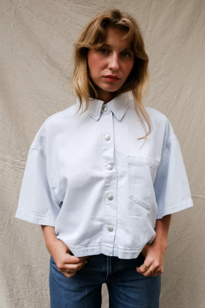 Tops | AGOLDE Rona Box Shirt Shift