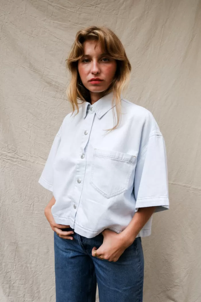 Tops | AGOLDE Rona Box Shirt Shift