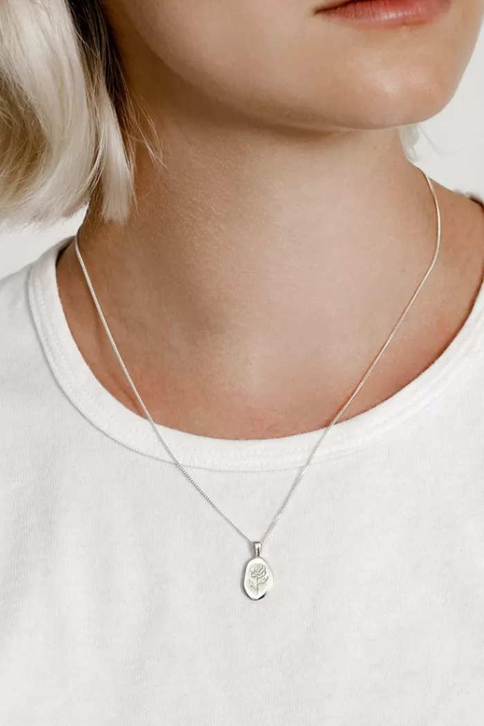 Necklaces | WOLF CIRCUS Rose Necklace Silver