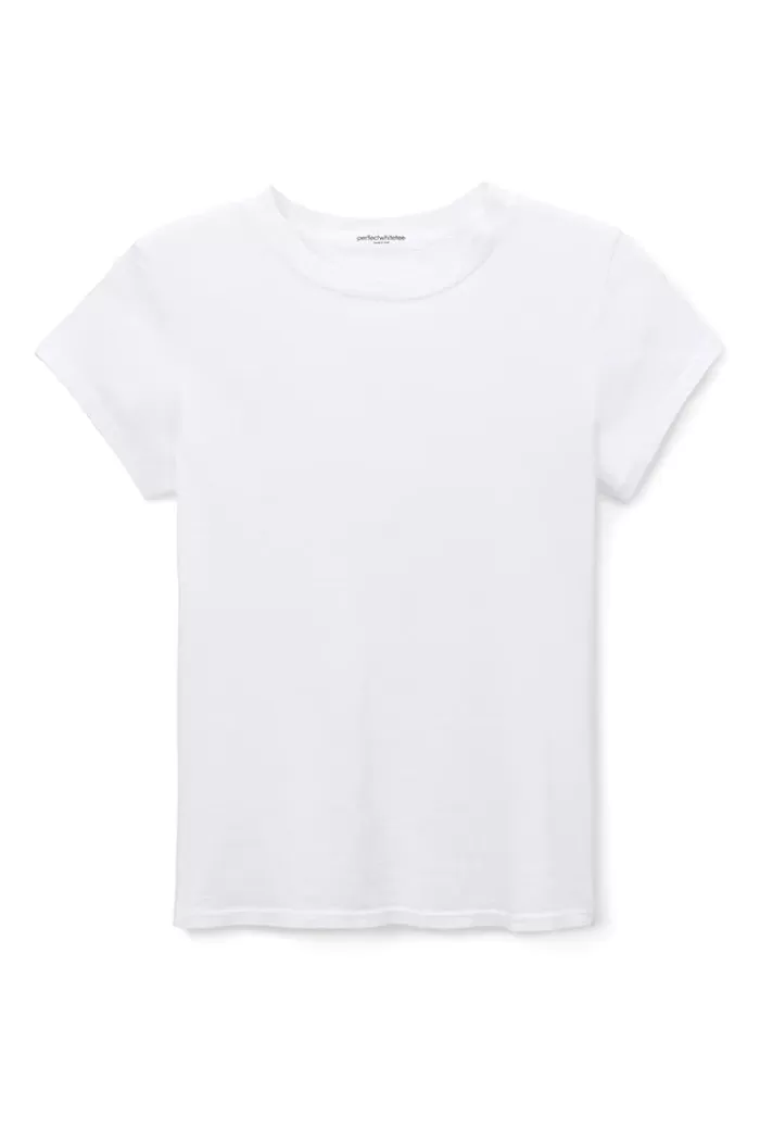 Tops | PERFECTWHITETEE Sheryl Baby Tee White