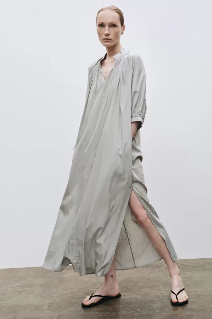 Pants & Bottoms | MIJEONG PARK Shirred Maxi Dress Mint Grey