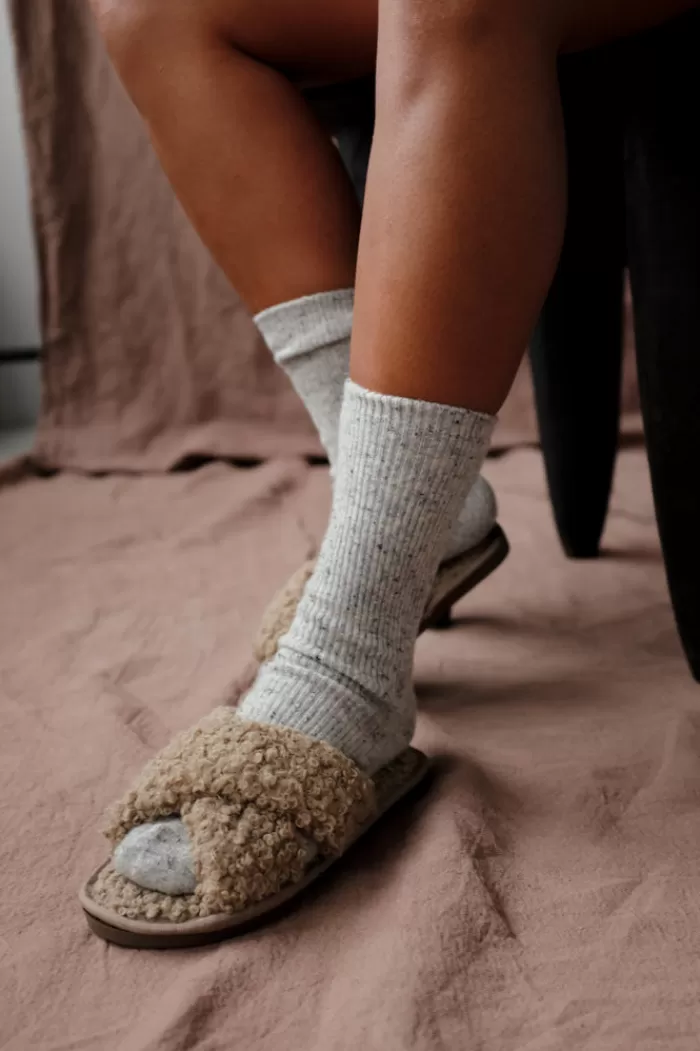 Socks & Hosiery | LE BON SHOPPE Snow Socks Cookies And Cream