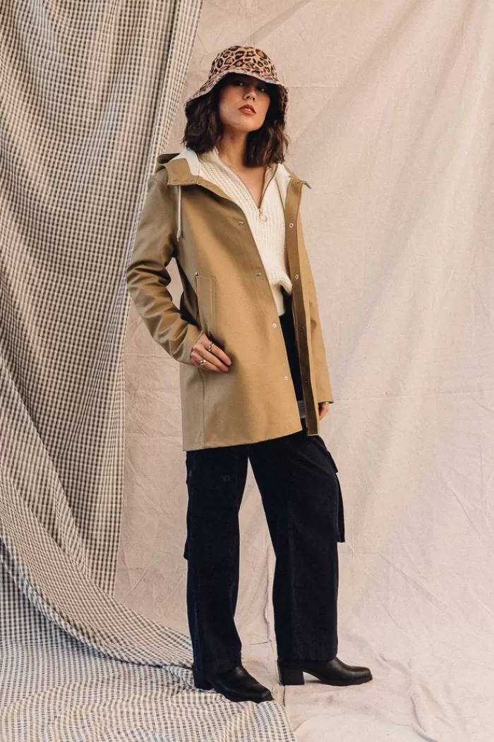 Rain Coats & Outerwear | STUTTERHEIM Stockholm Rain Jacket Sand Sand Tan