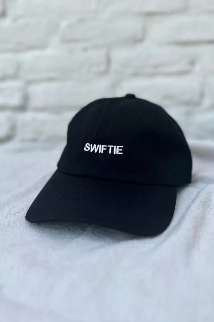 Hats & Scarves | INTENTIONALLY BLANK Swiftie Hat Black Hat/White Writing