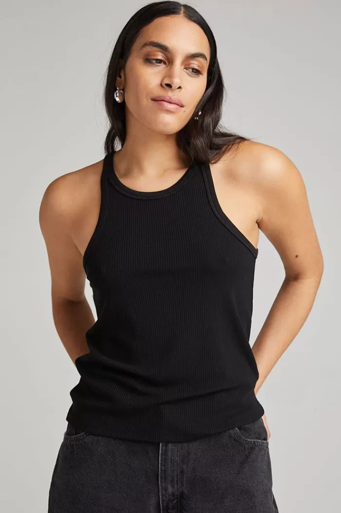 Tops | RICHER POORER Vintage Rib Tank Black