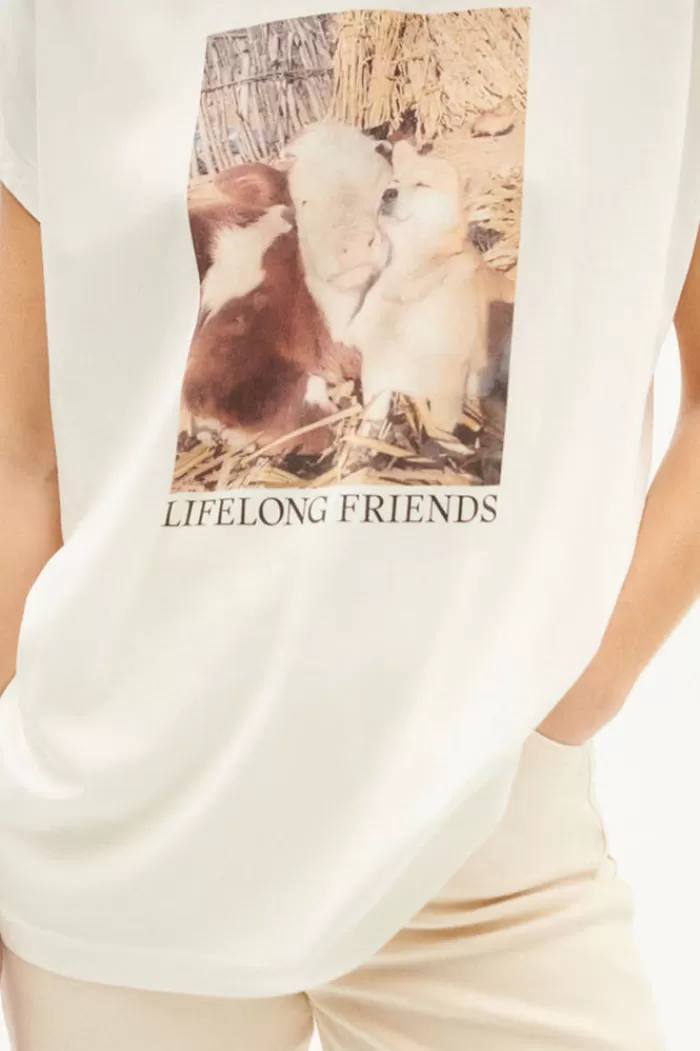 Tops | THINKING MU Volta T-Shirt Animals