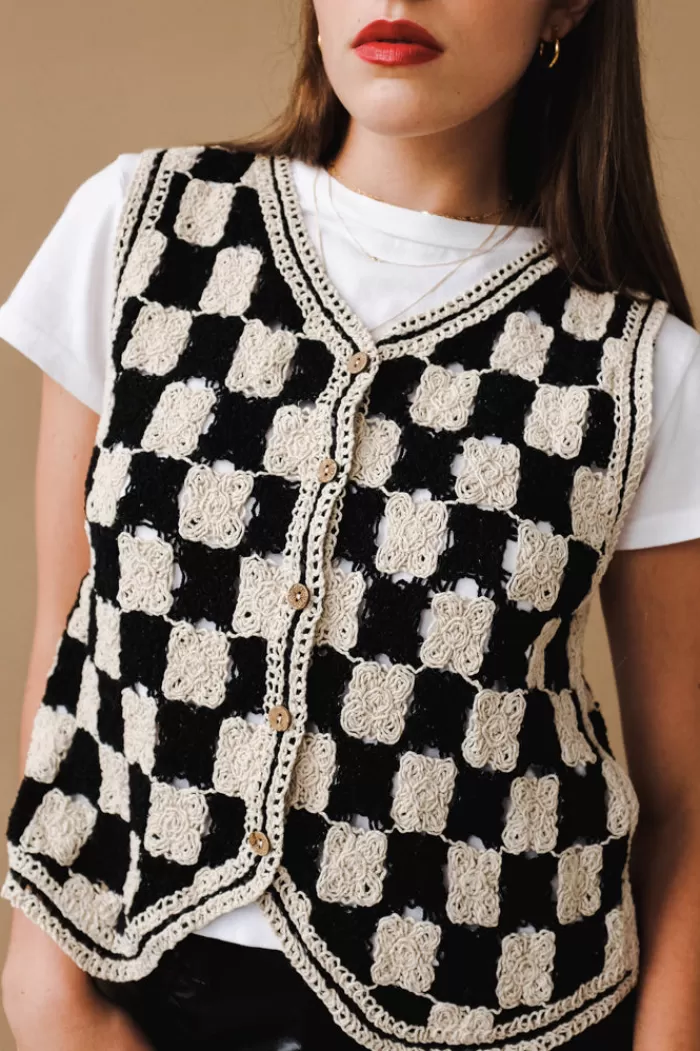 Sweaters & Knits | * Zanna Knit Vest Black